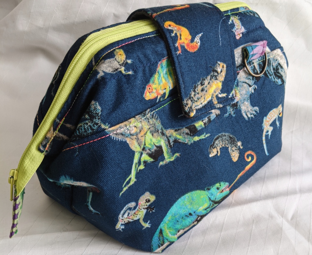 【会計ポーチ】爬虫類