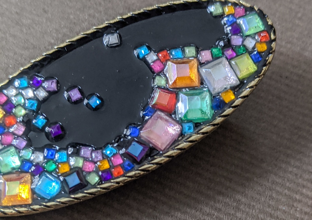 ヘアクリップ：電子の海