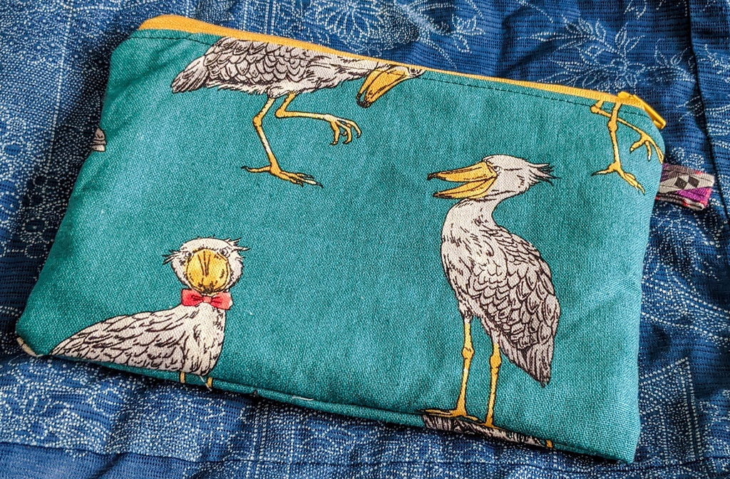 ポーチ:ハシビロコウ