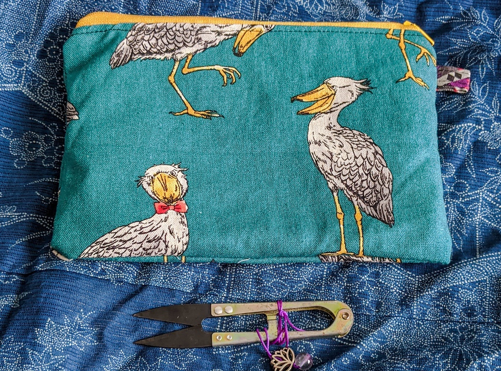 ポーチ:ハシビロコウ