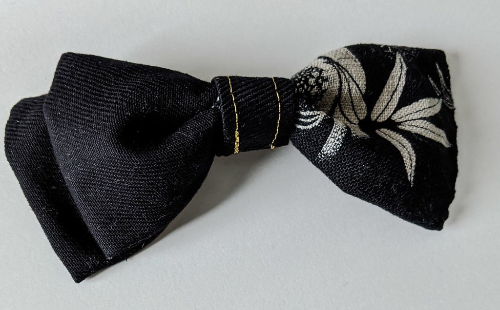 リボンバレッタ:燭台切光忠モチーフ