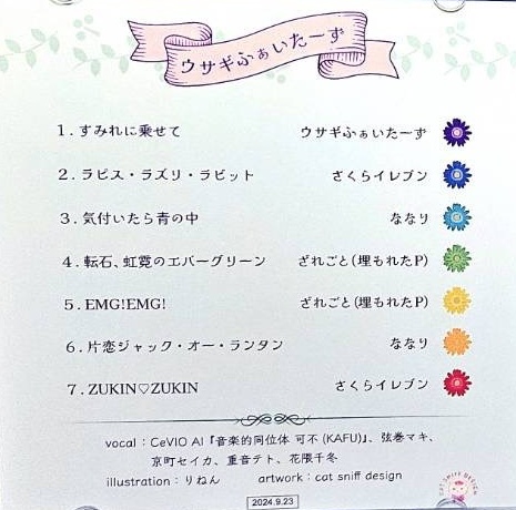 コンピ『なないろfairytale』