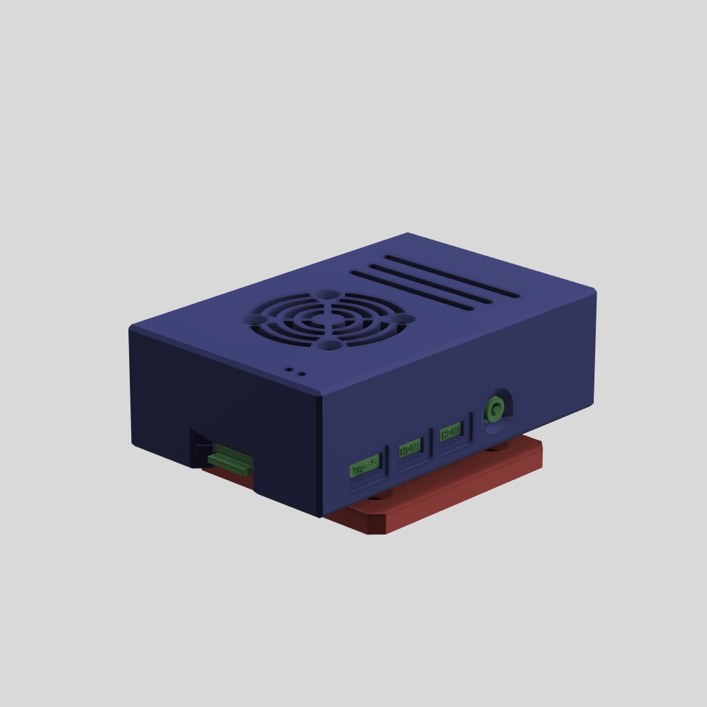 Raspberry Pi 4B用 ケース