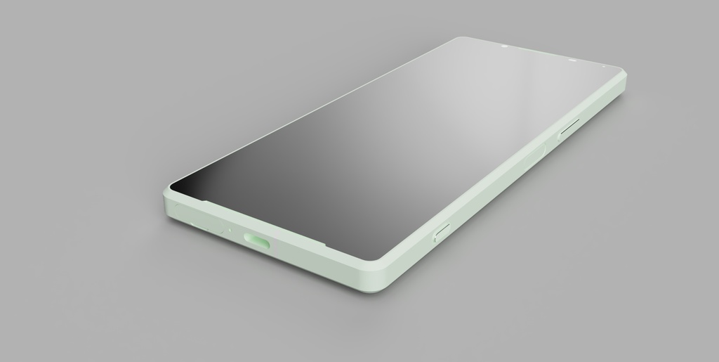 Xperia 1 iv 3Dデータ
