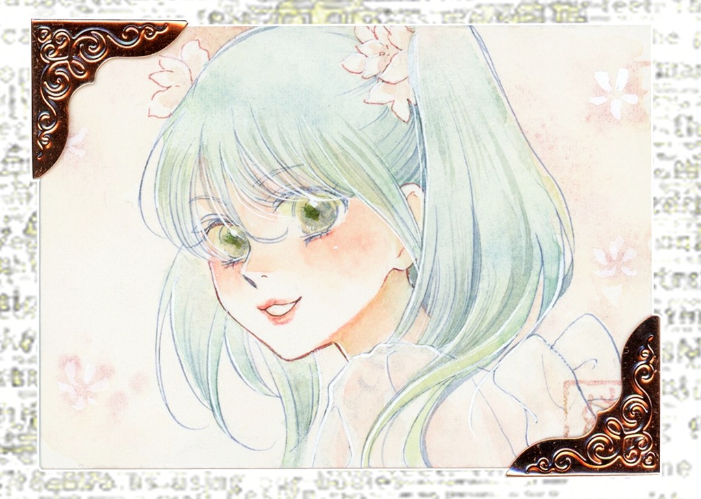 創作ATC原画・D