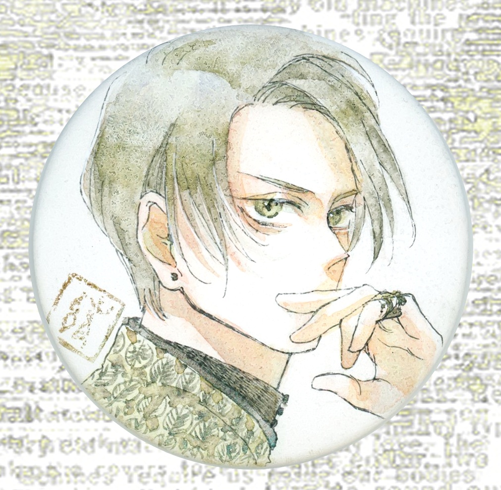 創作原画缶バッジ・C