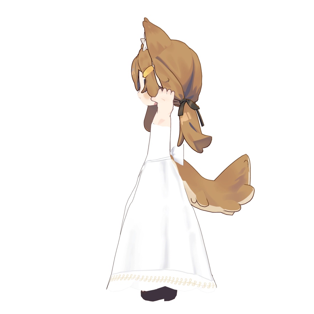 【まめひなた専用衣装】ウェディングっぽいドレス