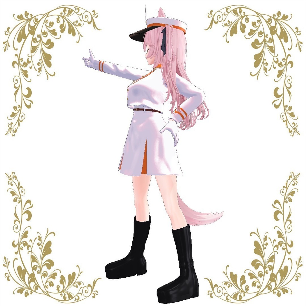 【リナシータ専用衣装】マーチングバンドっぽい服