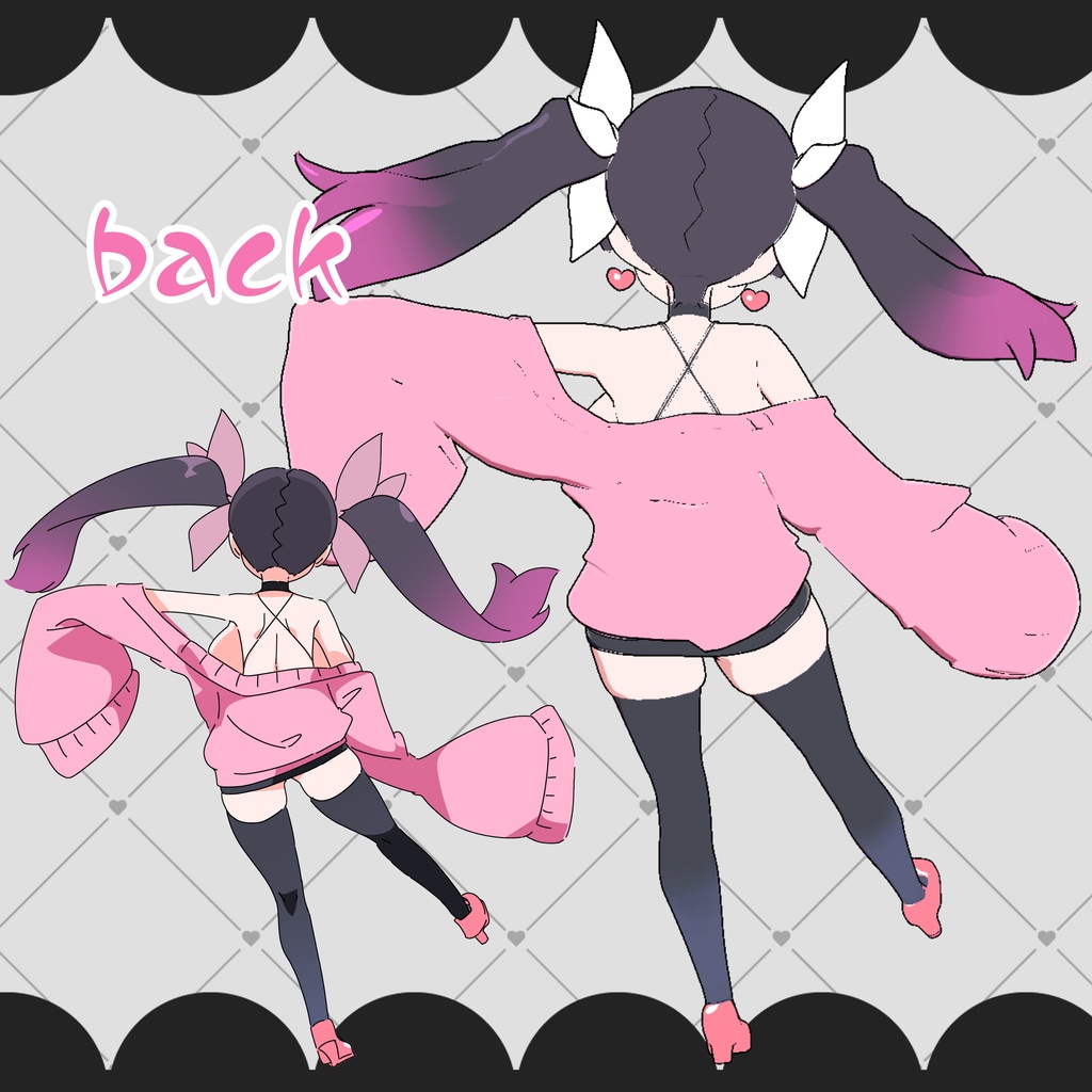 【オリジナル3Dモデル】にしの