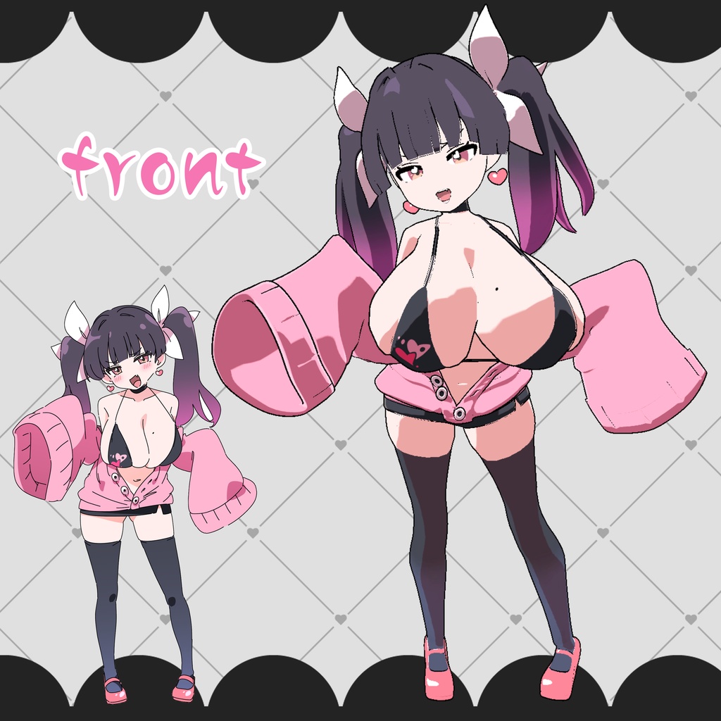 【オリジナル3Dモデル】にしの