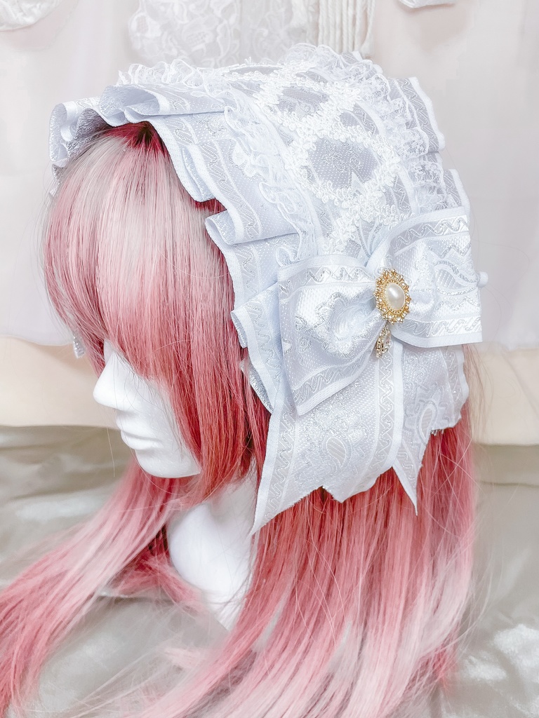 高級感溢れる🤍ガーリーヘッドドレス🤍