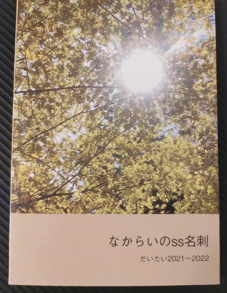 なからいのss名刺　だいたい2021～2022