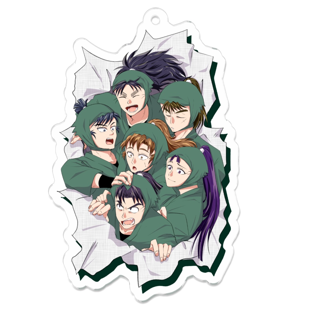 飛び出せ忍たま6年アクキー