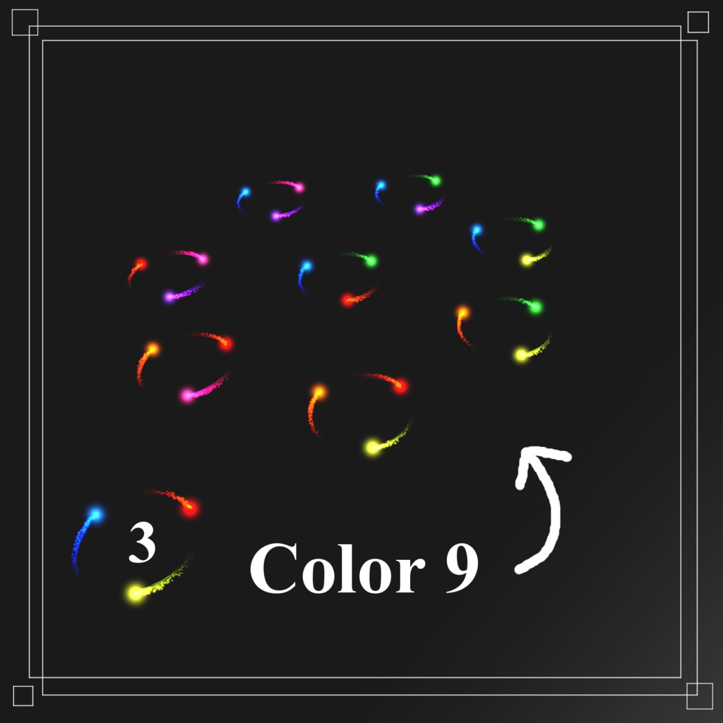 【複数汎用ギミック】マジックヘイロー試作型/MagicHalo prototype【VRChat想定】