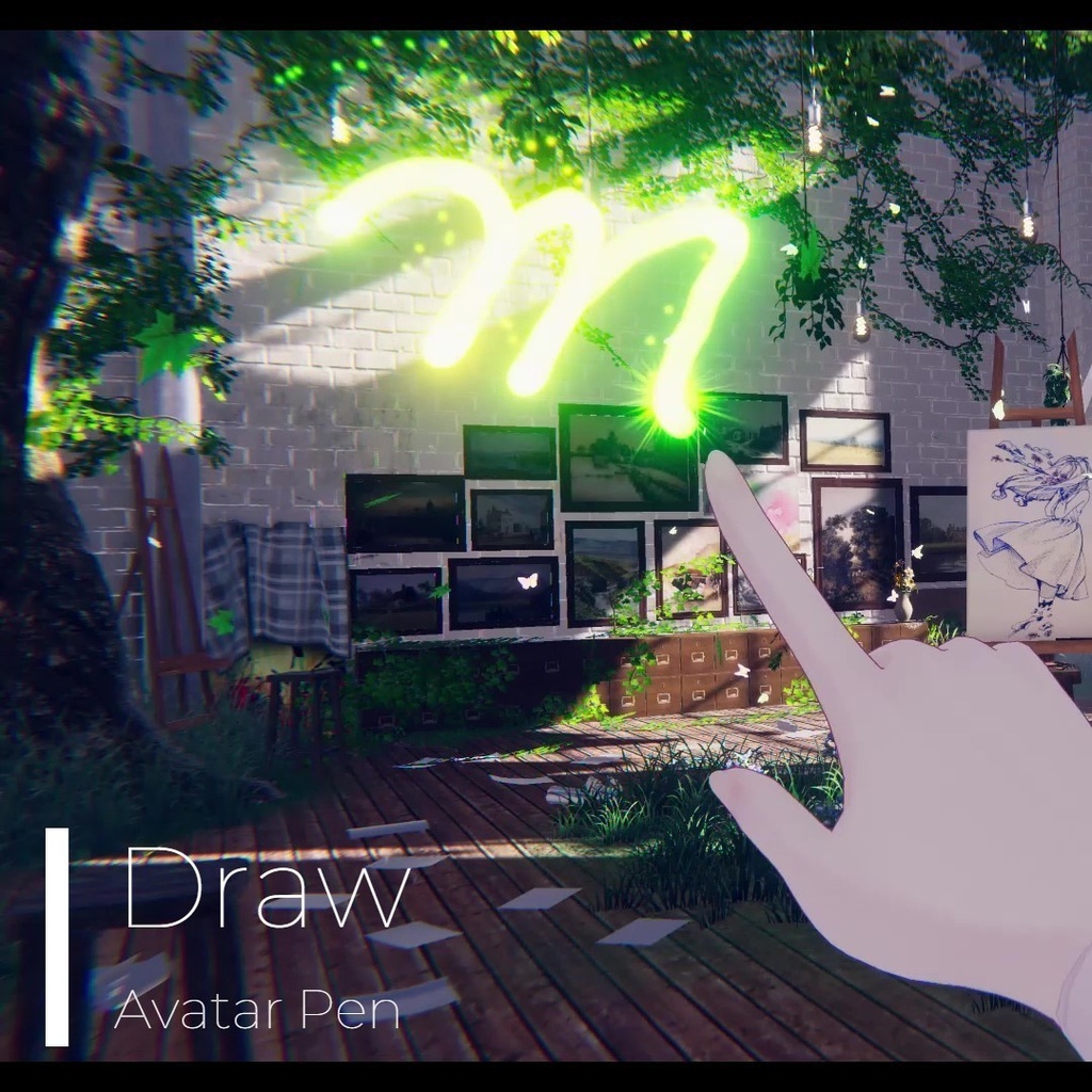 【複数汎用ギミック】マジックヘイロー試作型/MagicHalo prototype【VRChat想定】