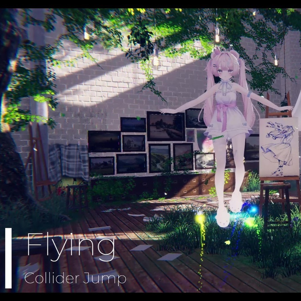 【複数汎用ギミック】マジックヘイロー試作型/MagicHalo prototype【VRChat想定】