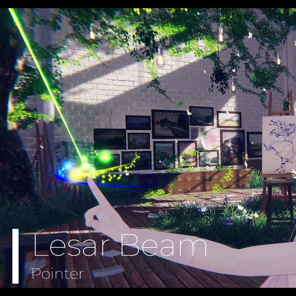 【複数汎用ギミック】マジックヘイロー試作型/MagicHalo prototype【VRChat想定】