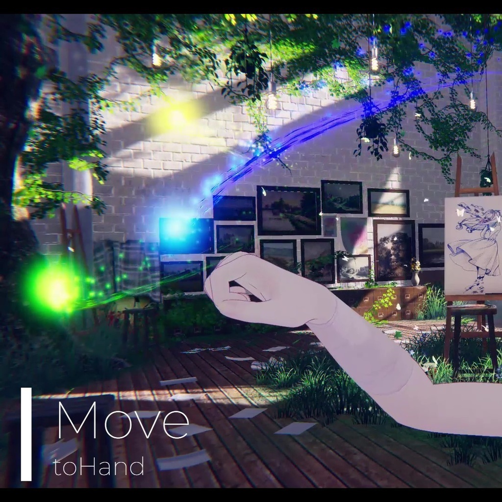 【複数汎用ギミック】マジックヘイロー試作型/MagicHalo prototype【VRChat想定】