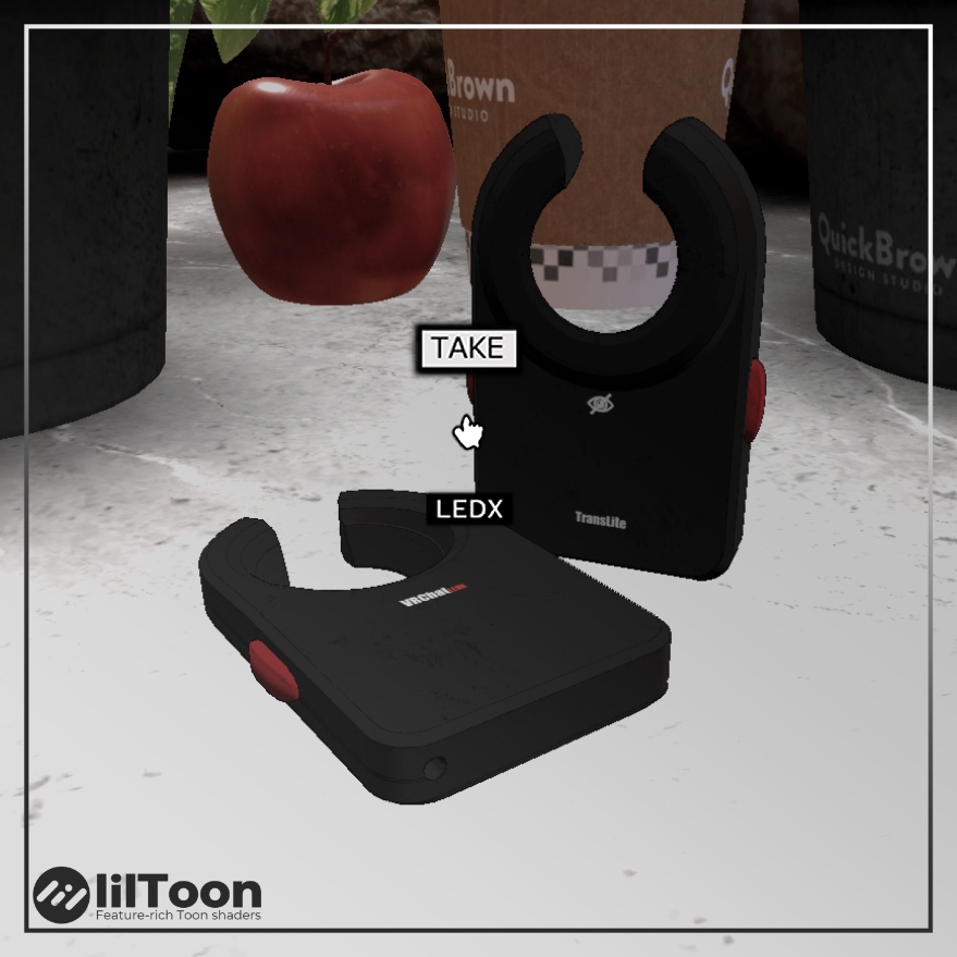 【VRChat】LEDX Skin Transilluminator 【無料配布】