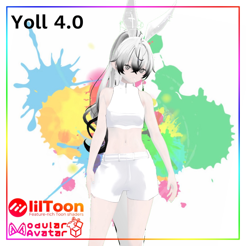 【VRChat】Basic Short Pants / ベーシックショートパンツ【5アバター対応】