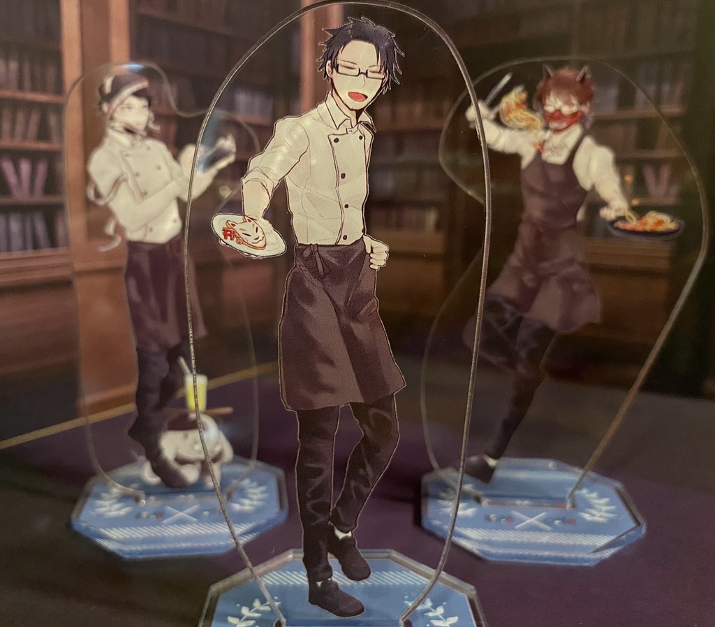 禍話カフェグッズ