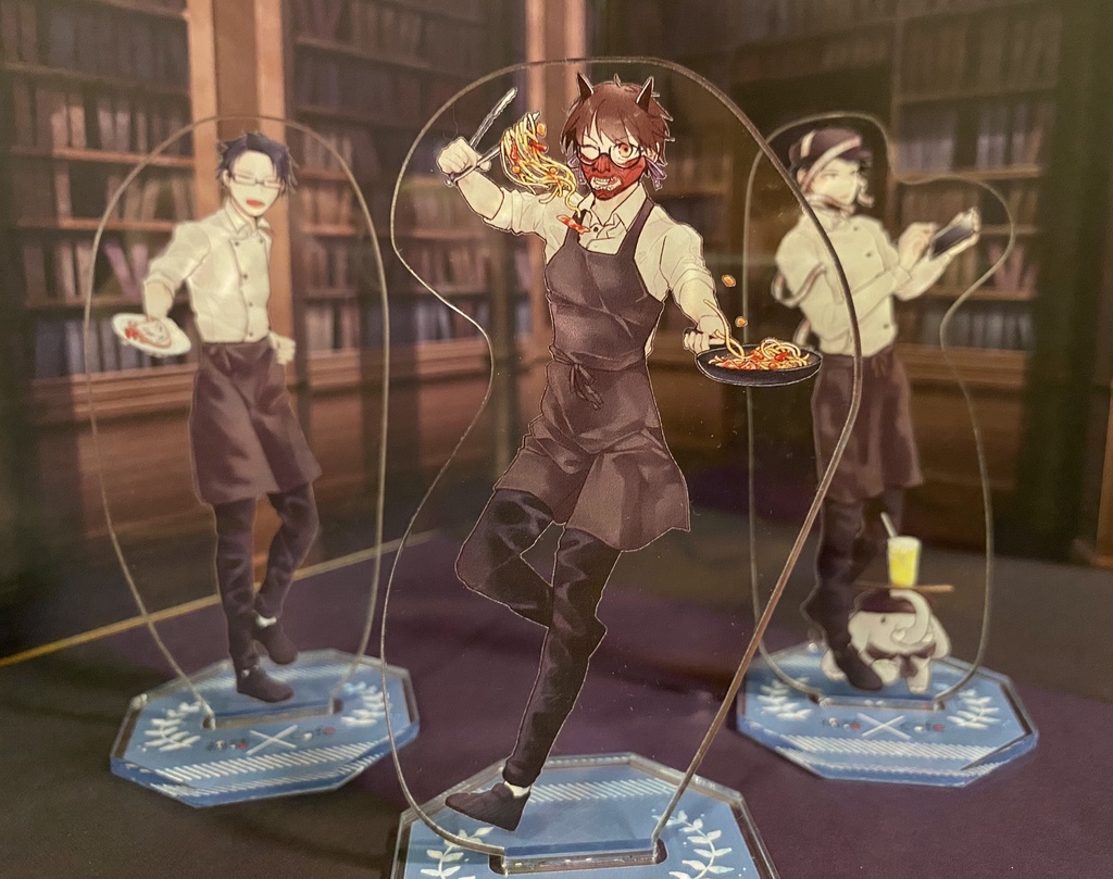 禍話カフェグッズ