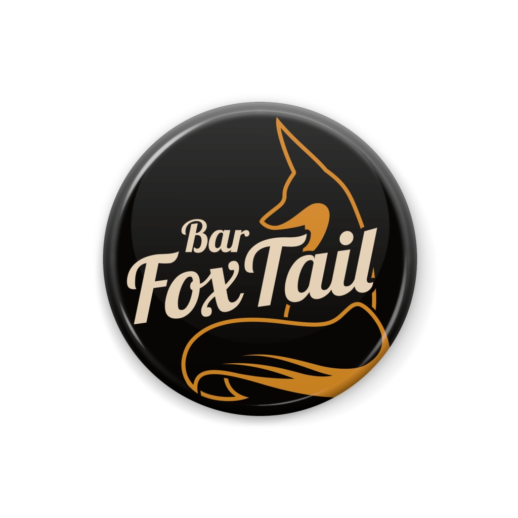 FoxTail新ロゴ缶バッジ