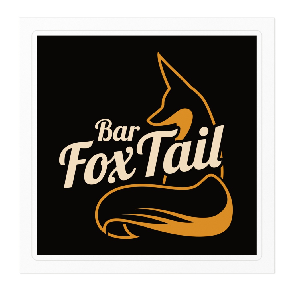 FoxTail新ロゴステッカー