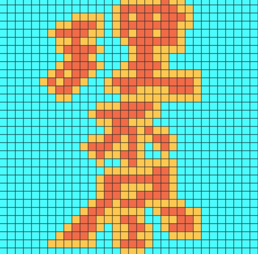 32*32アバター 理不尽にも吹き飛んだおじさん