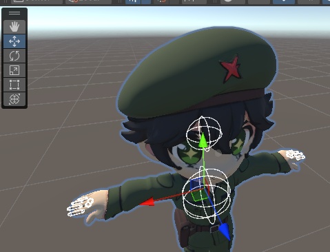 VRChat アバター　試作品　チェゲバラ　ちびキャラ