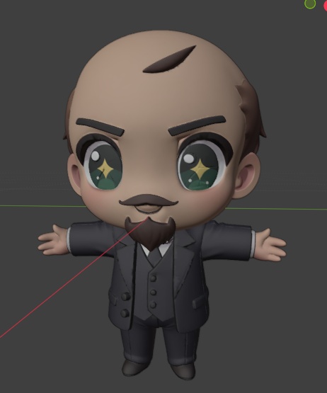 VRChat　レーニン　アバター　Lenin chibi