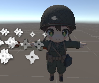 VRChat アバター　アメリカ兵　ちびすけ