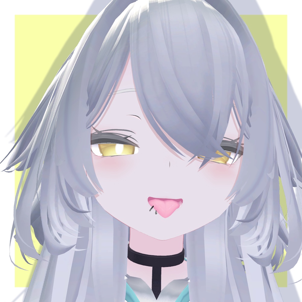 【VRChat】リップピアス(Lip Piercing)【7アバター対応】