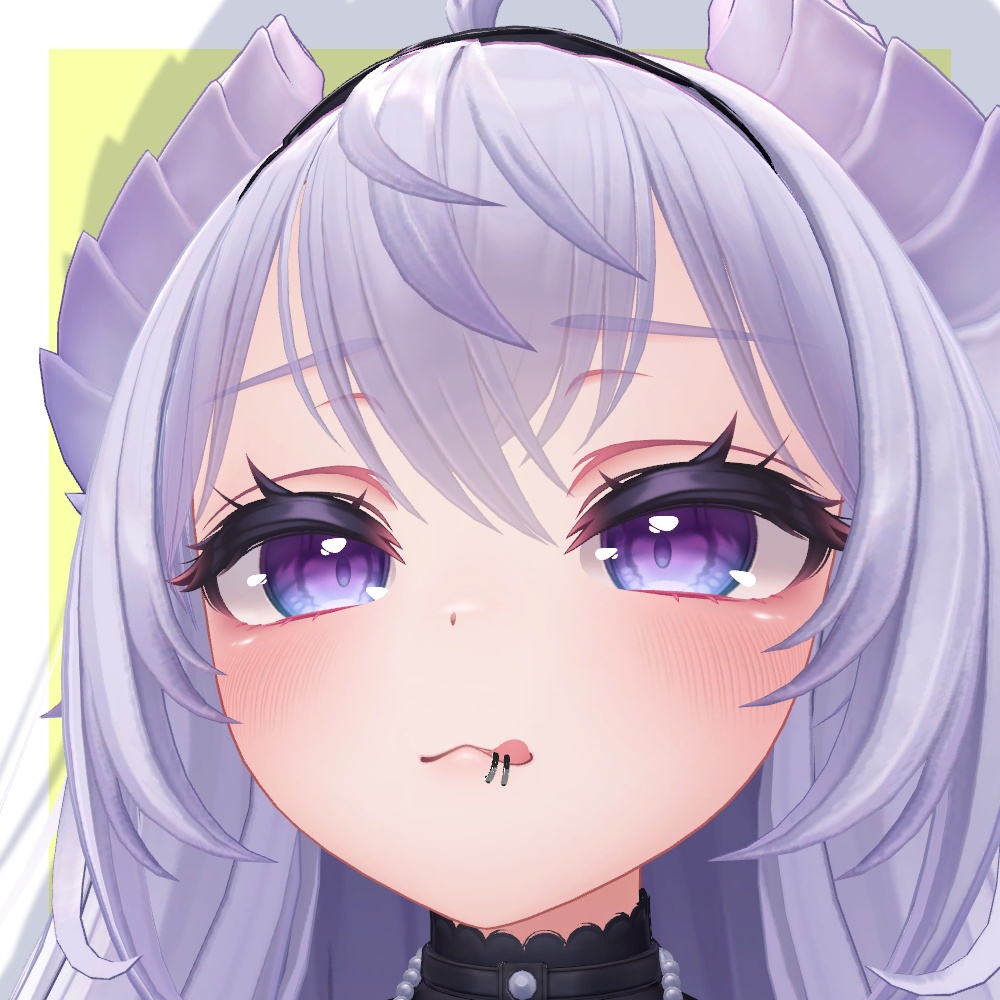 【VRChat】リップピアス(Lip Piercing)【7アバター対応】