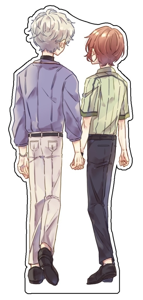 いずつかデート中アクスタ