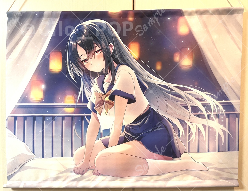 【Summer-end】B2タペストリー/illustration 蟹屋しく