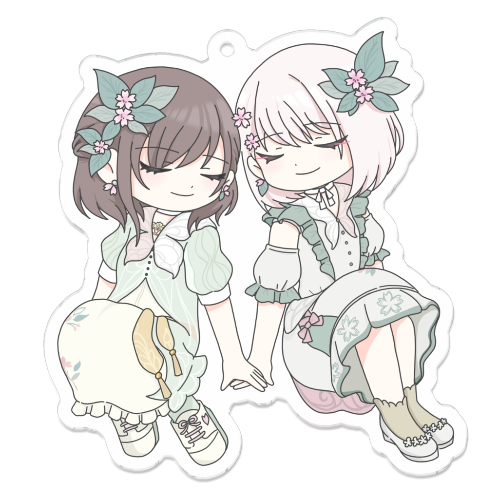 みずえなアクキー(余花にみとれて)