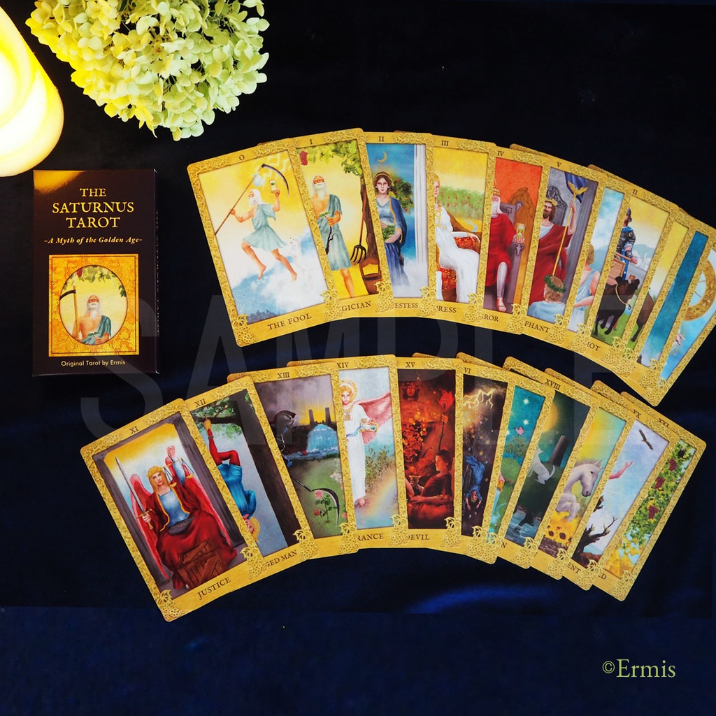 サトゥルヌスのタロット (大アルカナ22枚)