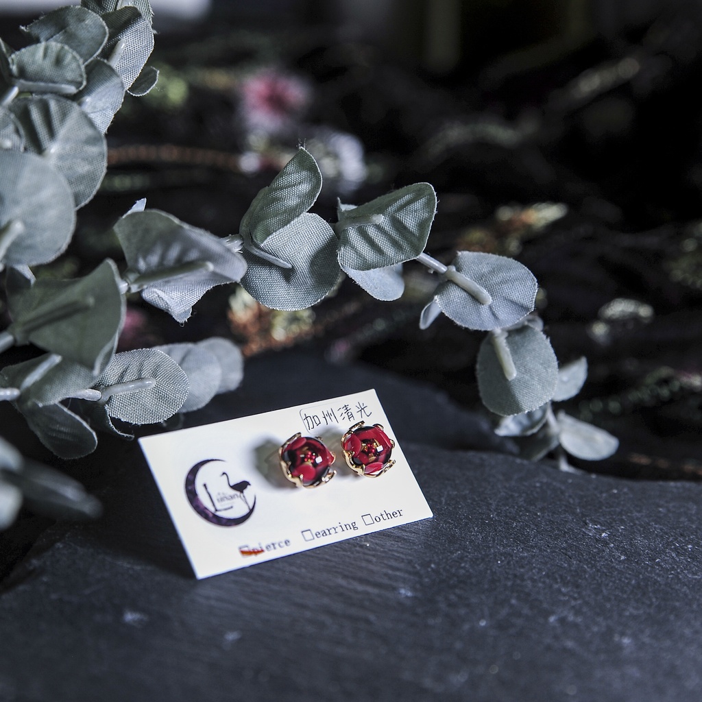 【刀剣乱舞】桜珠-ピアス (再販ナシ)