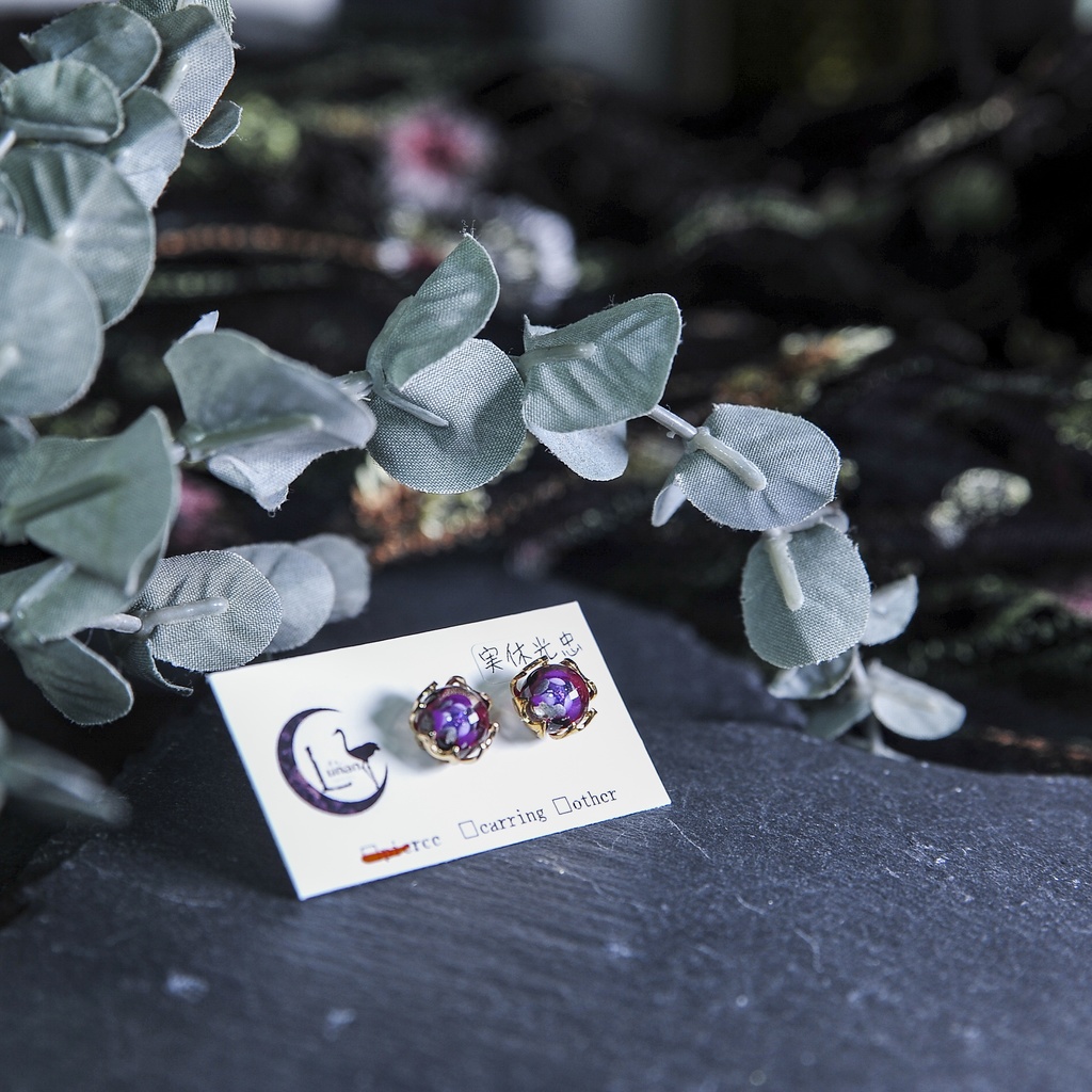 【刀剣乱舞】桜珠-ピアス (再販ナシ)