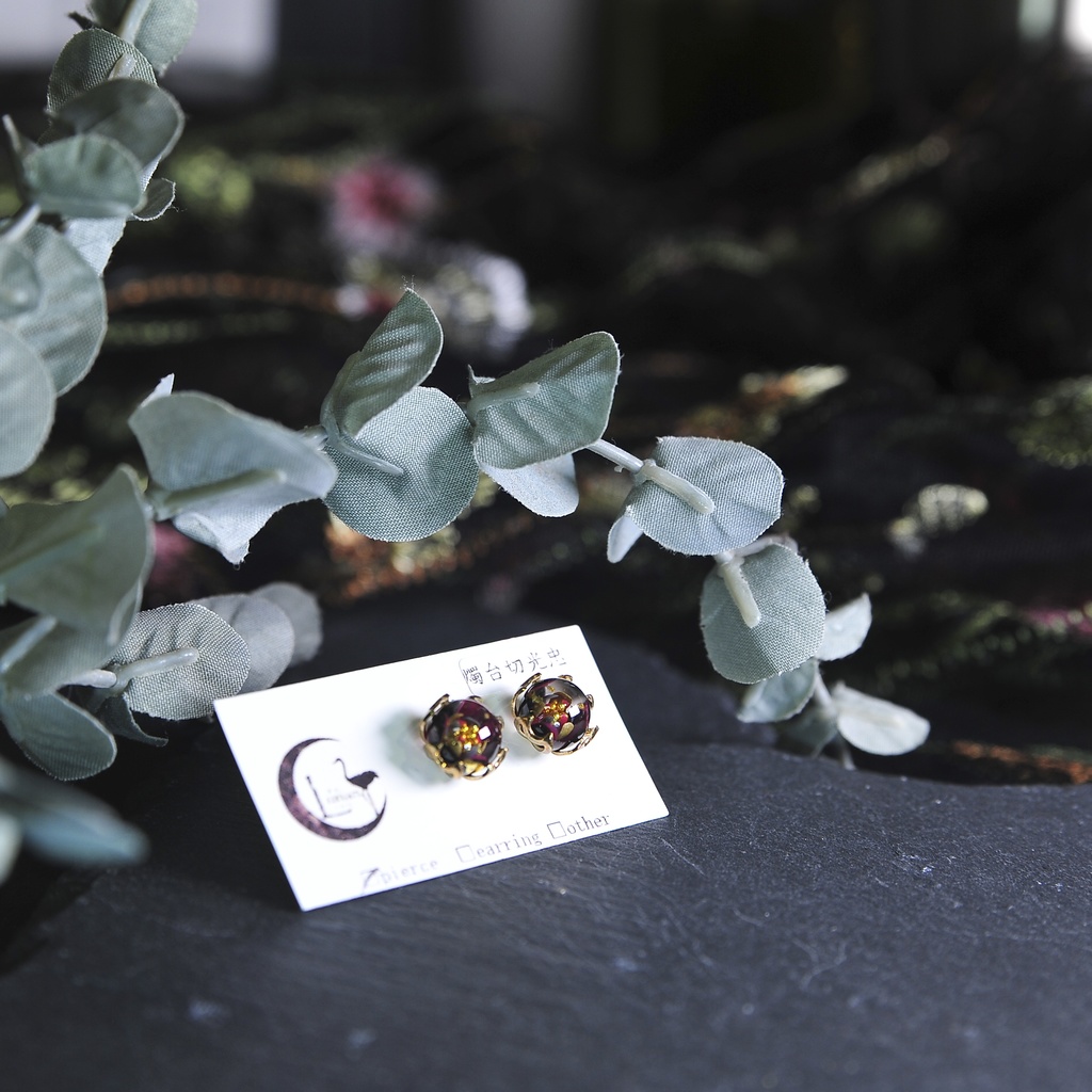 【刀剣乱舞】桜珠-ピアス (再販ナシ)