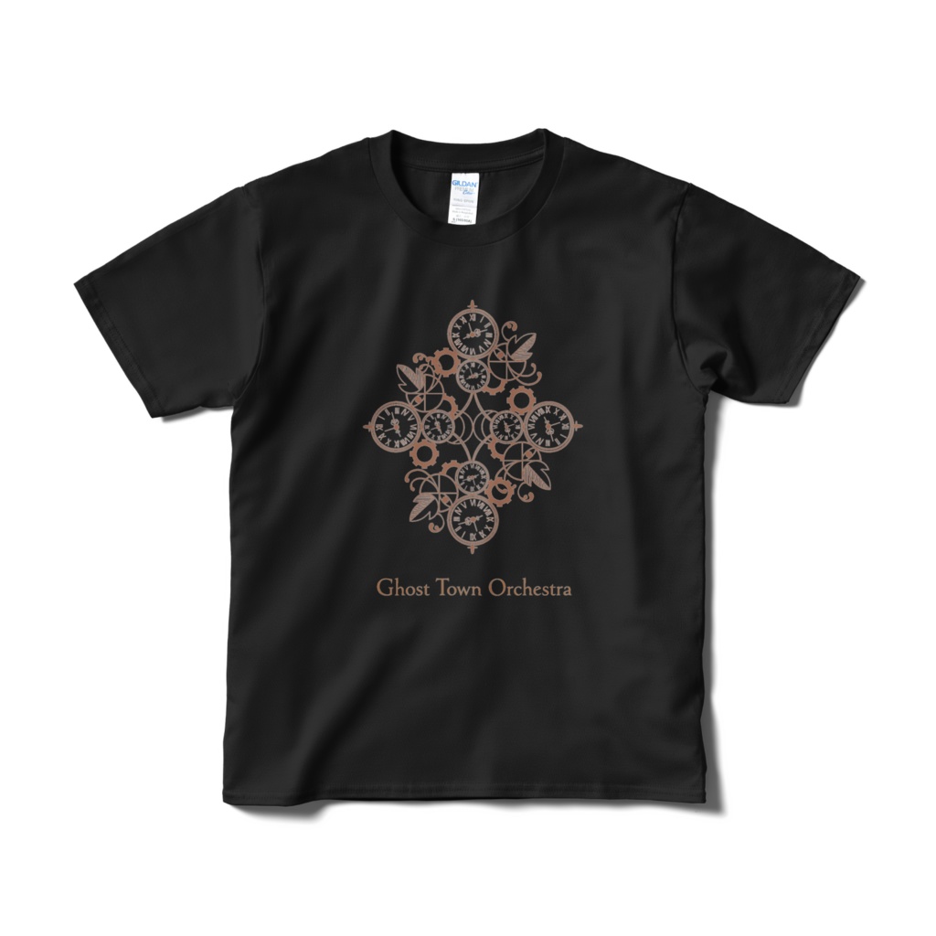 T-shirt 「Sundial」 Black