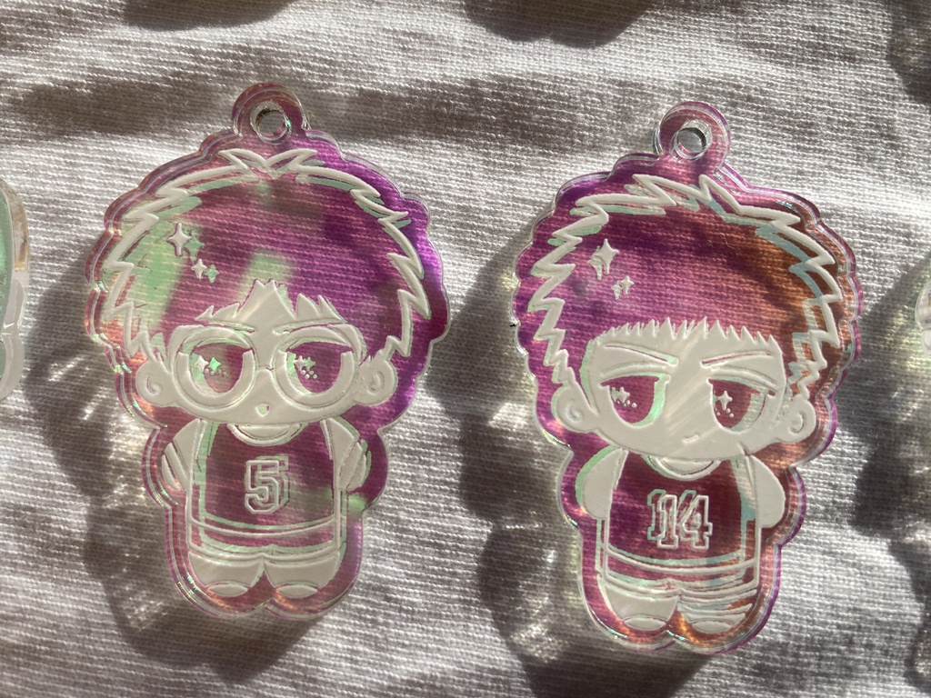 ✨️オーロラアクキー✨️