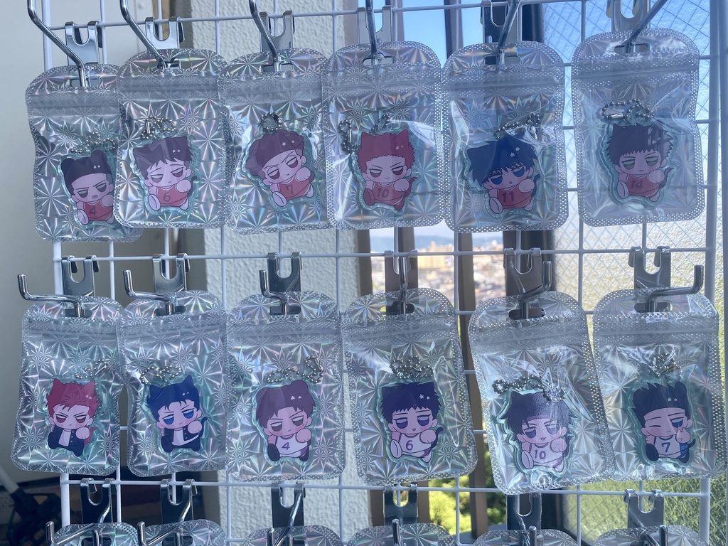 👊ぐーぱんアクキー👊