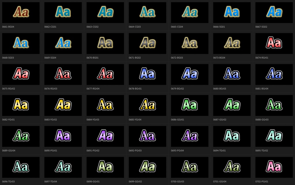 【Adobe Premiere Pro】エッセンシャルグラフィックス用テロップ 1620種類