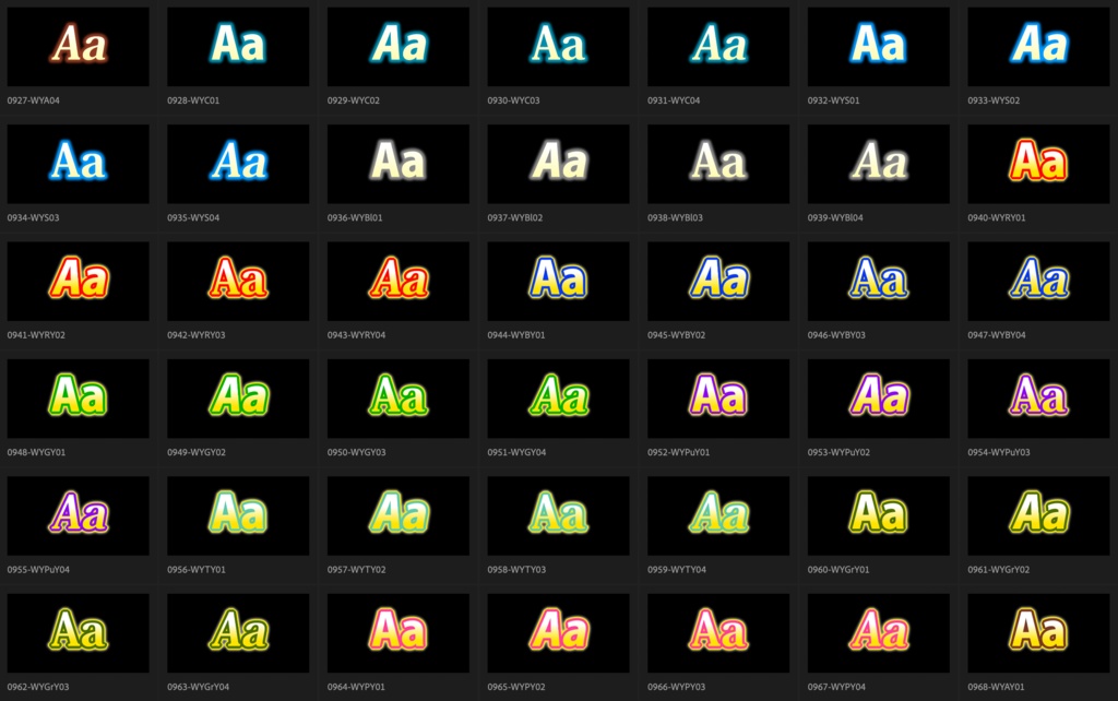 【Adobe Premiere Pro】エッセンシャルグラフィックス用テロップ 1620種類