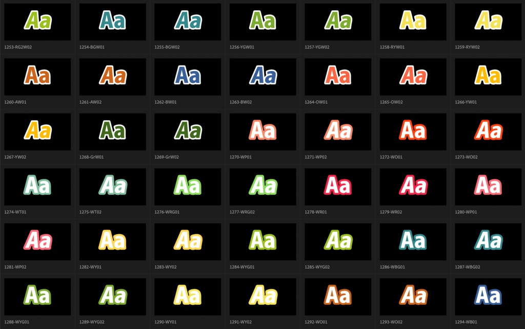 【Adobe Premiere Pro】エッセンシャルグラフィックス用テロップ 1620種類