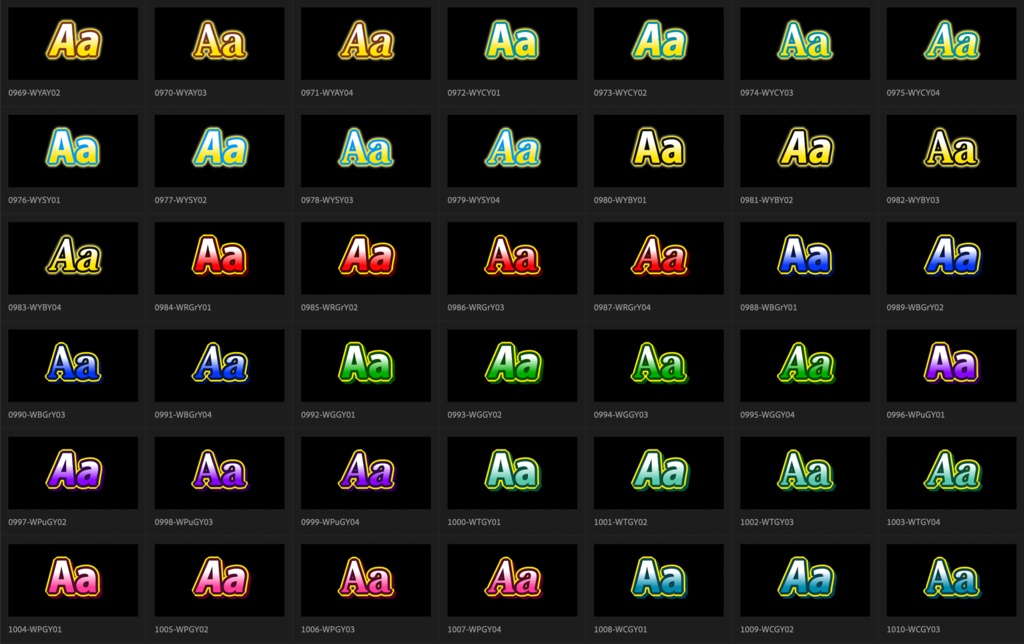 【Adobe Premiere Pro】エッセンシャルグラフィックス用テロップ 1620種類