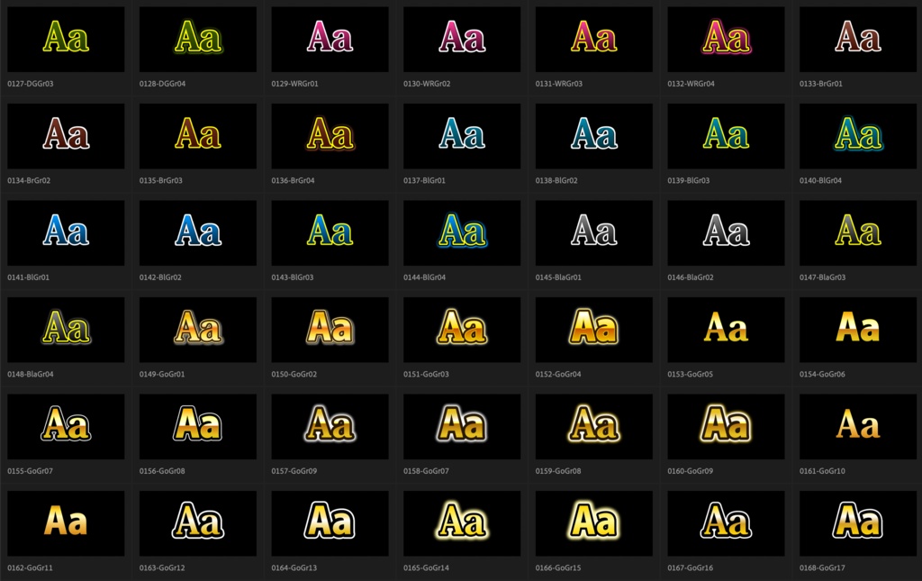 【Adobe Premiere Pro】エッセンシャルグラフィックス用テロップ 1620種類