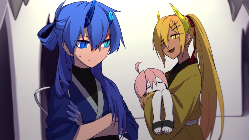 【色鬼から色をもらうほのぼのシミュレーション】「いろおにほへと~体験版~」